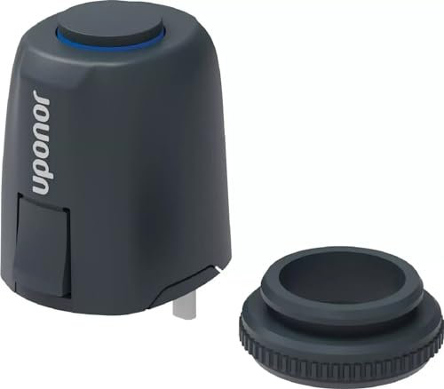 Uponor Vario Actuador 24V 1W NC VA80 FT M30x1,5 Accionamiento Térmico 1141677 para el Distribuidor del Circuito de la Calefacción por Suelo Radiante (reemplazo para 1087778 y 1013008)