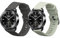 kwmobile Pulsera compatible con Xiaomi Watch S3 correa - 2x Correas de silicona flexible - Tamaño ajustable