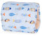 Stillkissen Klein, Ministillkissen Arm-Stillkissen, Baby Stillkissen zum Stillen, Reisestillkissen Baumwolle Eulen, Kleines Stillkissen für Unterwegs für verschiedene Stillpositionen Geeignet (B)