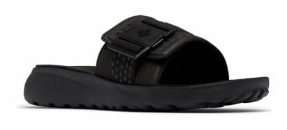 Columbia Men's Peakfreak Roam Slide, Sports and Outdoor Sandals, Black/Oxford Tan, 10