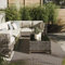 Interiyou Outdoor Teppich Wetterfest Lome - 300x400 cm Schwarz - Wasserfest für Balkon, Terrasse, Garten - Outdoorteppich passend auch für Wohnzimmer, Schlafzimmer und Küche - Aussenteppich