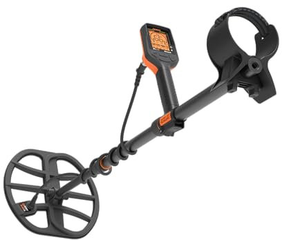 Quest X10 IDmaxx Profi Metalldetektor, Blade11 wasserdichte Suchspule, TurboD, Eingebauter USB-C Wiederaufladbarer Akku, Metallsuchgerät