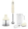Smeg HBF03CRUK 50s Style Hand Blender with Accessories, Variable Speed, Turbo Function, 700W, Cream