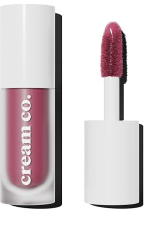 cream co. Glow Tint für Lippen, Wangen und Augen, feuchtigkeitsspendend mit 5 Hyaluronsäuretypen, Peptiden und Ceramiden, langanhaltend, 5 ml G | Reichhaltige Beeren - 5 ML