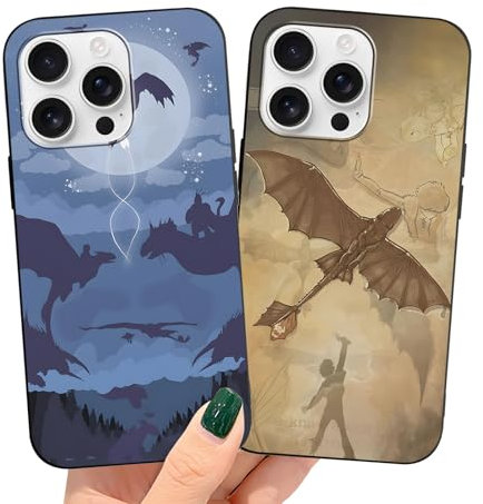 2 pezzi Nero Aesthetic Cover per Huawei P30 Pro 6.47, Anime Manga Dragon Cartoon Design Silicone Cover Antiurto TPU Bumper Case per Huawei P30 Pro, Anime