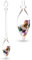VitaJuwel 5 ELEMENTS Edelsteinphiole mit Amethyst, Chalcedon, Versteinertes Holz, Rosenquarz & Achat für Wachstum und Stabilität