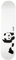 Enjoi Panda Logo Whitey R7 Skateboard, weiß, 7,75 x 31,125