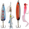 Abu Garcia Lure Kit-Trout Spinner Unisex-Adult, Varied