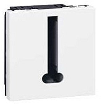 Legrand 078738 Mosaic Téléphone Prise, 8 Contacts, 2 Modules, Blanc