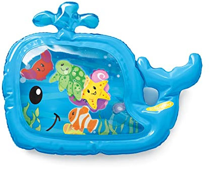 Infantino- Tapis d'eau sensoriel Pat & Play, 206685, Blue