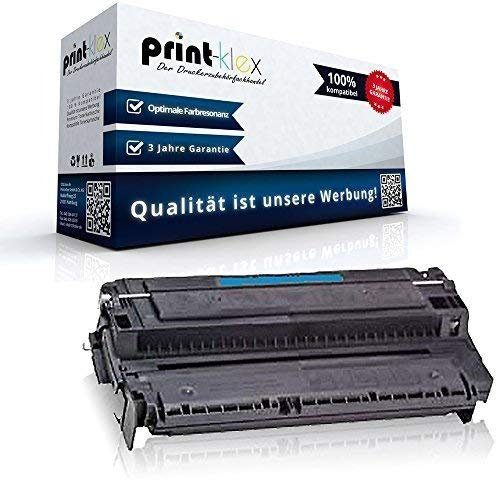 Print-Klex Tonerkartusche kompatibel für Canon Copymouse FC100 Copymouse FC120 FC100 FC108 FC120 FC128 FC200 FC200S FC204 1491A003 E30 Toner Black Schwarz XXL