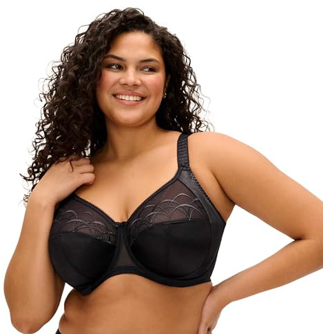 ELOMI Morgan Bügel-BH für Damen mit Stretch-Spitze und Unterbrustband