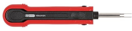 KS Tools 154.0121 Entriegelungswerkzeug für Flachstecker/Flachsteckhülsen 2,8 mm (AMP Tyco MCP)