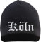 HB_Druck Köln Beanie Mütze - Altdeutsch - Bestickt - Strickmütze Wintermütze Einheitsgröße Schwarz