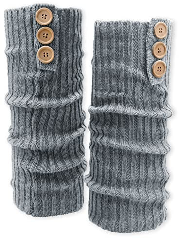 Soul-Cats Bein Stulpen mit Knöpfen: beige