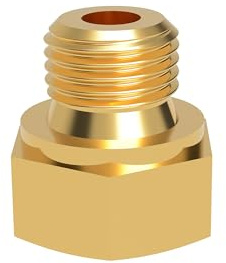 Adapter M10x1 Innengewinde auf 1/4 Zoll Außengewinde