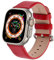 Fullmosa Leather Strap Compatible with Apple Watch Strap 44/45/46/49mm 40/41/42mm, Genuine Leather Strap Compatible with iWatch Ultra 2/Ultra Series10 9 8 7 6 SE 5 4 Sports & Edition, Men and Women