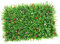 HomeDecTime Kunstrasen Teppich Rasenteppich Wanddekoration Kunstpflanze Pflanzenwand für den Innen Außen Bereich Deko - Rasen mit Blume