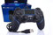 Intckwan Controller Cablato per PS-4 / PS-4 Slim/PS-4 Pro e PC(Win7/8/10), Joystick Gamepad con Cavo USB Lungo 2 m, Vibrazione, Nessuna Porta Audio Nero & Blu