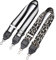 Etercycle 2 Stück Verstellbarer Schultergurt, Schulterriemen 5CM Mehrfarbiger Breiter Taschengurt DIY Umhängegurt für Handtasche Crossbody Tasche (Streifen Schwarz, Leoparde Braun)