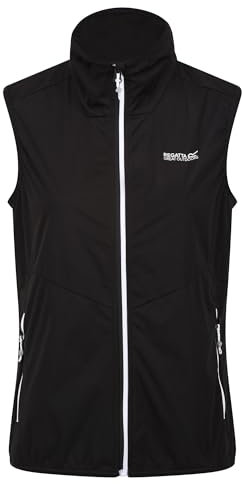 Regatta Damen Lankin BW Light Softshellweste RWB118 40 schwarz