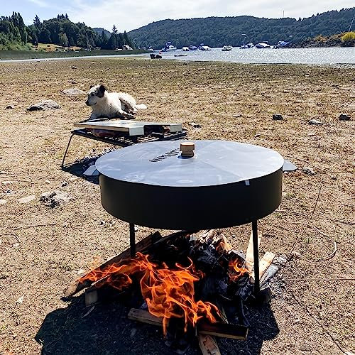 Disco de Arado argentino de lujo - Paellera Argentina - BBQ Parrilla Asado (48.8 cm)