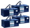 VENO 4 Pack Moving Bags Extra Large Storage Bags for College Move-In, Heavy-Duty Storage Totes, Packing Boxes, and Wardrobe Moving Supplies - Durable Laundry Bags for Clothes (Blue, 4 Pack)