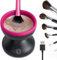 Nettoyeur de pinceaux de maquillage USB - Nettoyeur de pinceaux Makeup Brush Cleaner - Utilisation simple et rapide - Noir