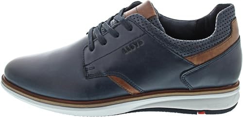 LLOYD Herrenschuhe Halbschuhe KAYOR Blau Glattleder 10