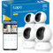 Tapo C200 2-Pack 1080p Pan/Tilt Indoor Camera, Baby Monitor, Motion Detection, Customizable Privacy Mode, 2-Way Talk, Night Vision, Cloud and Local Storage, Works With Alexa and Google, No Monthly Fee