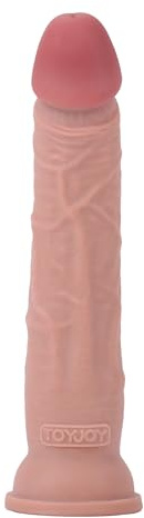 Toyjoy Deluxe Dual Density Dong 10 In