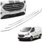 CHROMEMASTER | Kompatibel mit Ford Transit Custom 2018-2023 | Leisten für Kühlergrill, Zierblenden, Rostfreier Stahl Poliert | Perfekte Passform; Neues, Attraktives Erscheinungsbild des Fahrzeugs