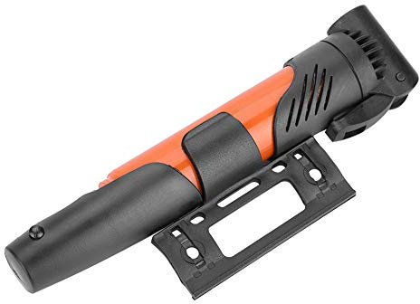 Fahrradpumpe Fahrradreifenfüller Fahrradluftpumpe, Reifenfüller Handluftpumpe in Kompakter Größe für MountainbikeHandheld-GPS-Geräte (ORANGE)