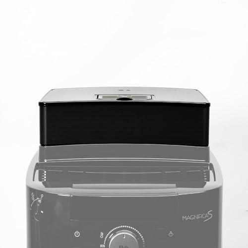 Kaffeebohnen Erweiterung kompatibel für De´Longhi Kaffeemaschinen der Magnifica S-Serie, z.B. Magnifica S, Magnifica Start - Fach/Vergrößerung für Kaffeebohnen, Bohnenbehälter, Zubehör Kaffeemaschine