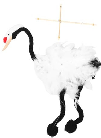 Vaguelly Streifenpuppe Handgefertigte Tiermarionette Interaktives Und Lustiges Puppenspielzeug Für Bildung Und Spaß
