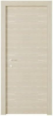 WOODiy | Porta a Battente da Interno in Legno Massello | Porta a Filo Muro | Materiali di alta qualità | Made in Italy | Finitura: NUTTY ASH (Apertura Verso Sinistra, 90x210)