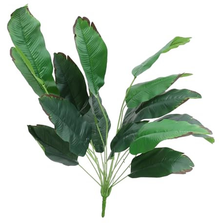 SOLUSTRE Künstliche Pflanze Aus Kunstblattpflanze Für Dekoration Simulationspflanze Ohne Topf Künstliche Für Blumenarrangements Dekorative Für Partybedarf