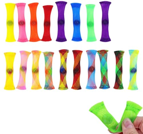 WUSJCOF 18 Pcs Fidget Toys Anti Stress Spielzeug Stressabbau Sensorik für Erwachsene und Kinder