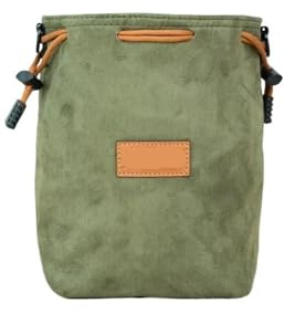 FNBDDX Passend for Instax, for Mini 12 EVO, Kameratasche, for Canon, for Nikon, for Sony, for Pentax, Travel Single Shoulder Bag, for iPhone 15, for Airpods Pro, wasserdichte Tasche(Green-M)