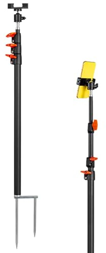 Trail Camera Stick Portable Trail Cam Mount Ground Spikes