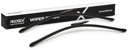 RIDEX Scheibenwischer Set Wischerblätter Satz Vorne Länge 1: 550mm Länge 2: 550mm Flachbalkenwischblatt Kompatibel mit MERCEDES-BENZ C-Klasse T-Modell S206 für Linkslenker 298W17330