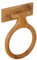 Dalton 561191 Towel Ring, Honey Oak Finish by Dalton