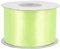 Satinband 50mm x 25m Rolle - FARBAUSWAHL in 3/6/12/18/25/38/50/75/100mm - farbecht & waschbar - Schleifenband für Ostern - Geschenkband zum Verpacken Dekorieren Basteln - Hellgrün 520