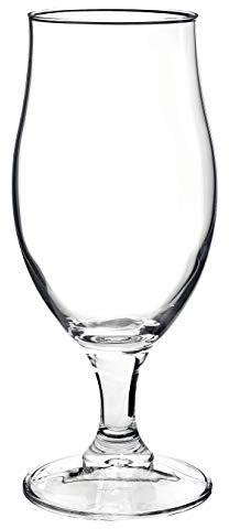 Bormioli Executive Beer Time Set di 6 bicchieri da birra in vetro trasparente 128550-B25 trasparente 53 cl