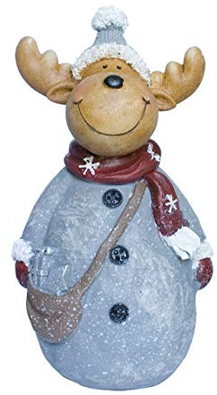 Unbekannt Weihnachten Figur Elch Dekofigur