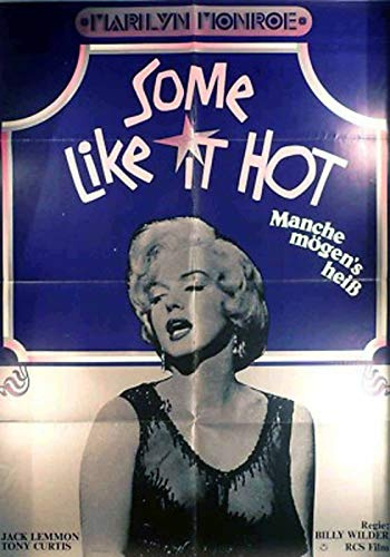 Some Like It Hot - Filmplakat A1 84x60cm gefaltet-G3