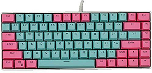 Sunzit Gaming Keycaps, 82 PBT Mechanische Tastenkappe für Ajazz AK33 / KANANIC 82 / KBT Race 2 (nur Keycaps)
