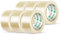 V1 TRADE Paketklebeband - Paketband - Klebeband Transparent 66m x 50mm - 6 Rollen zum Kartons Verpacken und Umzug