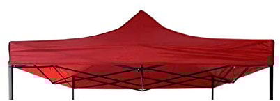 Rebecca Mobili Funda De Reemplazo para Gazebo, Repuesto para Carpa, Poliéster Oxford 800D, Impermeable - Medidas: 3 x 3 Metros (ANxFON) - Art. RE6576
