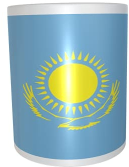 U24 Tasse Kaffeebecher Mug Cup Flagge Kasachstan